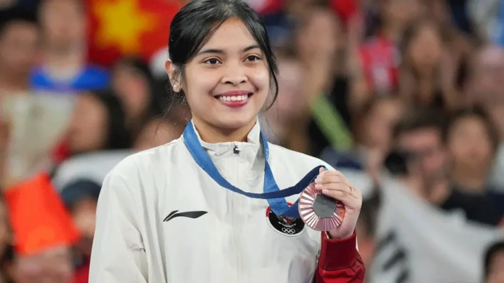 Bangga! Gregoria Mariska Jadi Pionir Pakaian Khusus Podium di Olimpiade Paris 2024